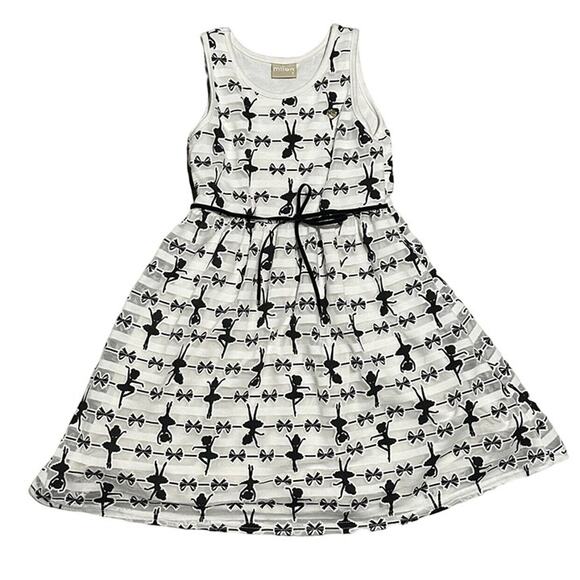 Milon Ballerina Silhoutte Dress Sz. 8 - Picture 1 of 5